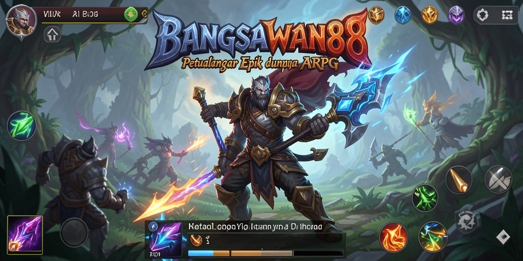 Tampilan gameplay seru dalam petualangan BANGSAWAN88.