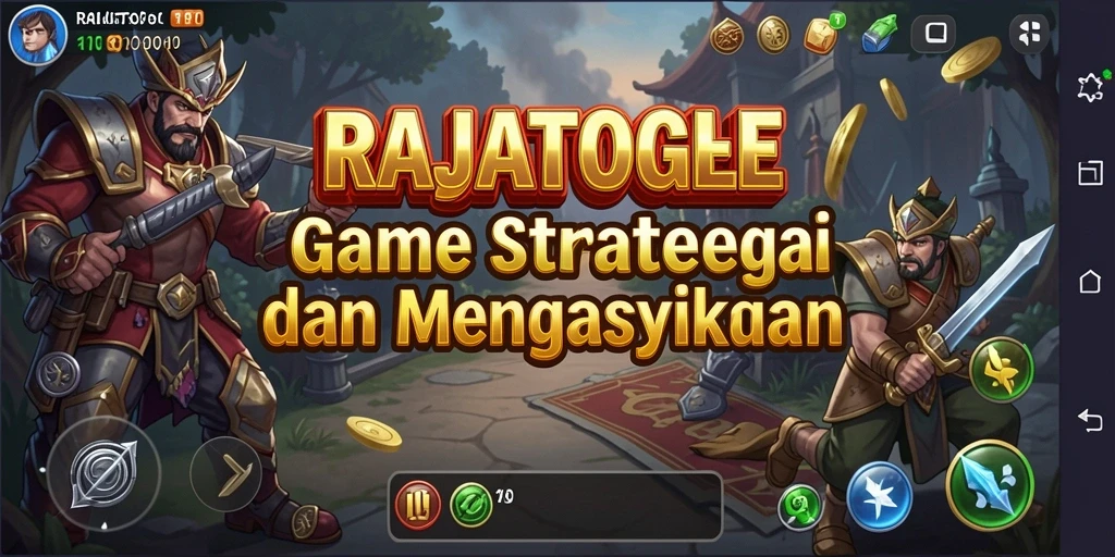 Tampilan gameplay mendebarkan dari RAJATOGEL yang penuh strategi.